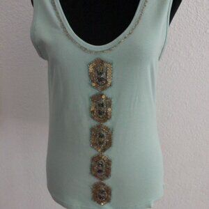 Light Green Fashion Tank Top